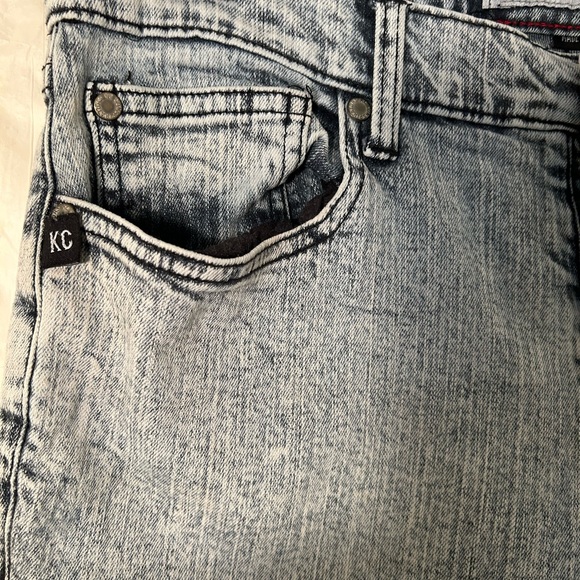 KC Conspiritors Button Fly Skinny Jeans Sz 32 - Picture 7 of 9